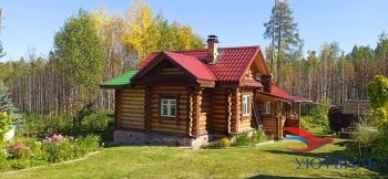 Бревенчатый дом в СНТ Ветеран в Кушве - kushva.yutvil.ru - фото 1